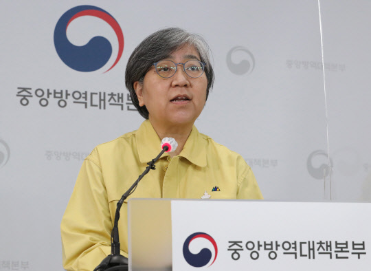 정은경 중앙방역대책본부장. 연합뉴스